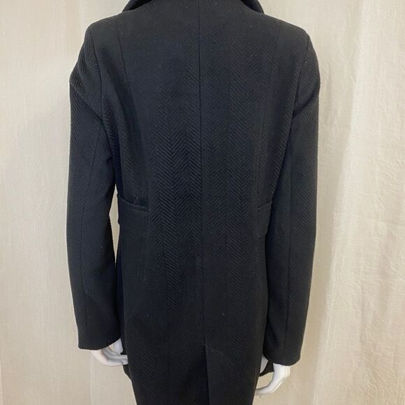 Joujou Black Coat Size Junior XL or Woman's Small - Picture 6 of 12